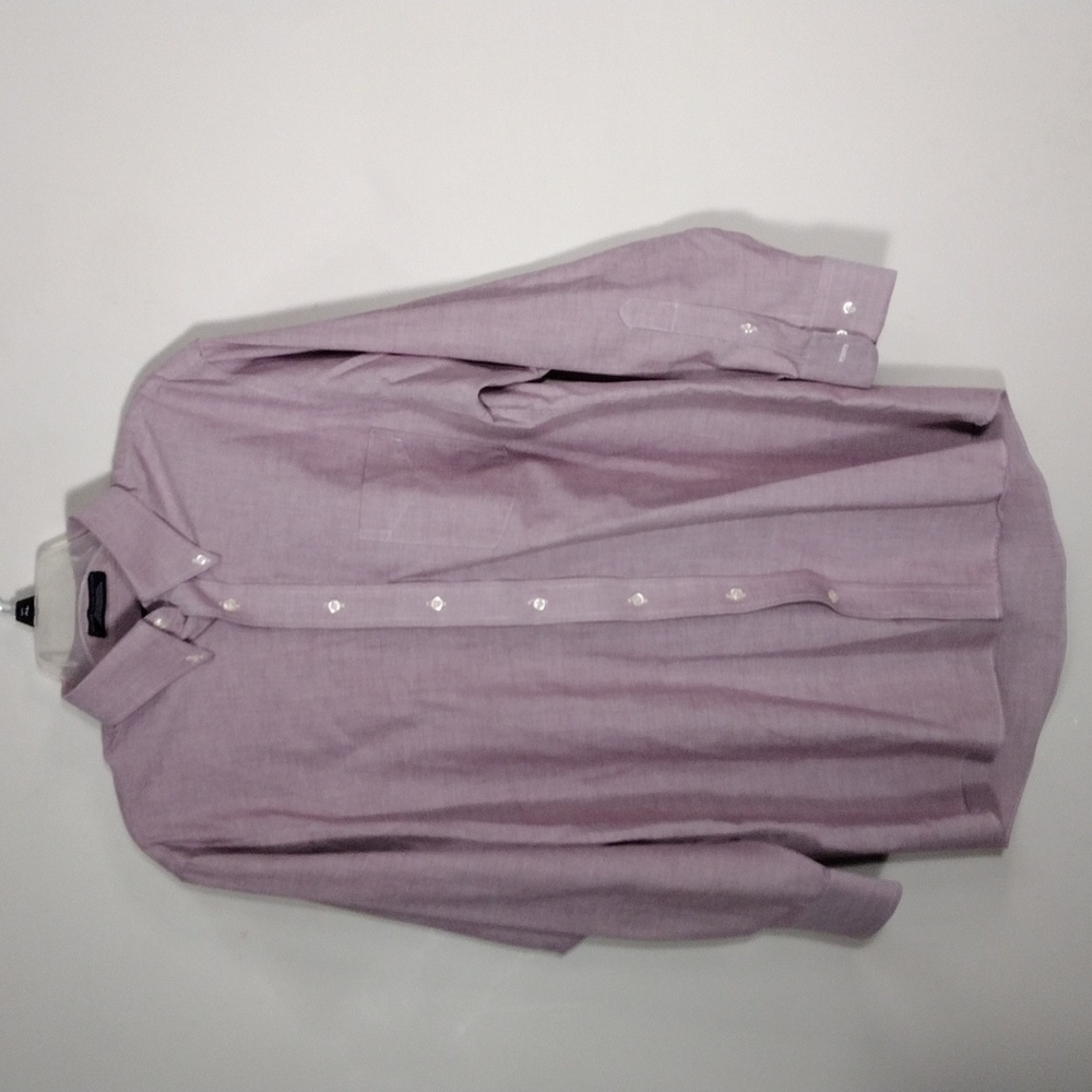 Euc Stafford Essentials The Oxford Shirt size 16 (32-33)
